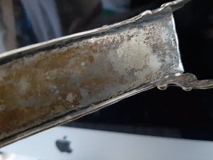 Curiosa - Zilver 800 servet houder kopen? Bied vanaf 1!