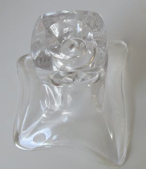 Max Verboeket - Blankglazen dikwandige vaas uit de Twen serie kopen? Bied vanaf 25!