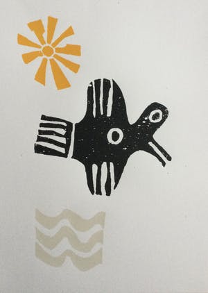 Niet of onleesbaar gesigneerd - Flying Fish kopen? Bied vanaf 20!