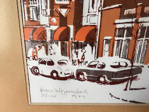 Niet of onleesbaar gesigneerd - Amsterdam Rotterdam Bank Statenlaan Statenkwartier Den Haag kopen? Bied vanaf 1!