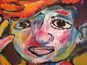 Martin van Wordragen - Jongen met vis. kopen? Bied vanaf 300!