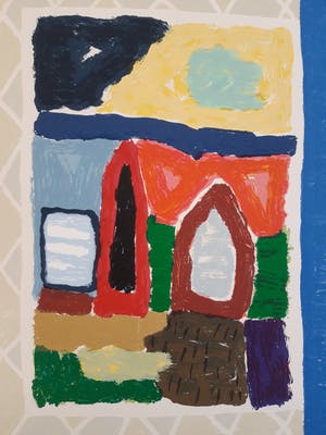 Harrie Gerritz - Dorp in venster kopen? Bied vanaf 20!