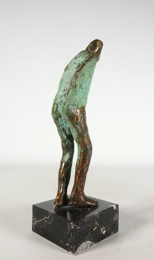 Sjer Jacobs - Brons, Staande man kopen? Bied vanaf 200!