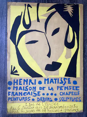 Buy Henri Matisse - Maison de la Pensée Française, 1950.? Bid from 950!