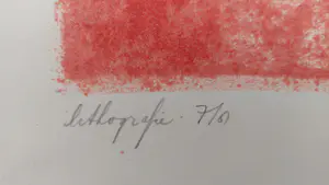 Buy Guus Korrubel - abstract stadsgezicht- kleine oplage? Bid from 20!