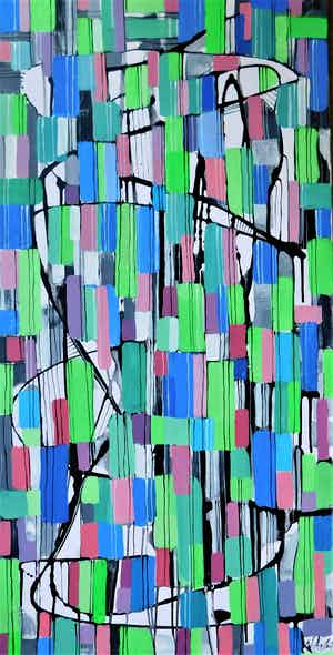 Natia Antadze - "Komposition Erwartung " verkocht voor € 70!