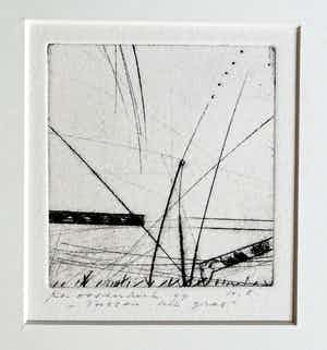 Ko Oosterkerk - Tussen het gras verkocht voor € 60!