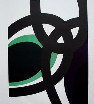 Willem Hussem - Abstract (met opdracht) kopen? Bied vanaf 200!