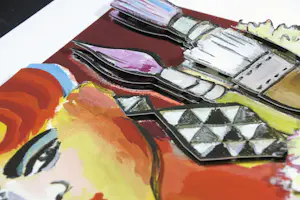 Elvira Bach - Giclée (3D!), Alles was mir ist kopen? Bied vanaf 450!