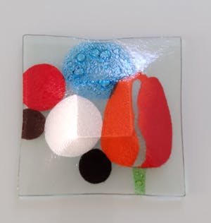 Niet of onleesbaar gesigneerd - moderne, frisse schaal, handgemaakt kopen? Bied vanaf 1!