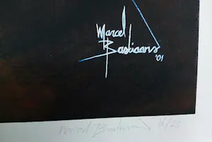 Marcel Bastiaans - Gelitimeerde zeefdruk "BMW in beeld" kopen? Bied vanaf 50!