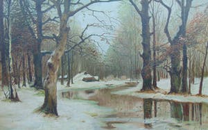 Jos Zeegers - Winterlandschap kopen? Bied vanaf 150!