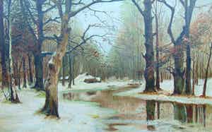 Jos Zeegers - Winterlandschap verkocht voor € 150!