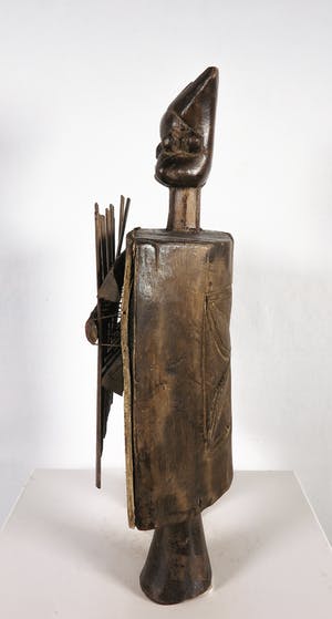 Luba - Sanza muziekinstrument met halfronde klankkast en bamboe tongen kopen? Bied vanaf 1!