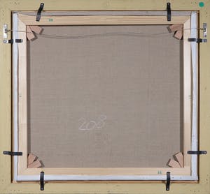 Hessel de Boer - Olieverf op doek, Boslandschap - Ingelijst kopen? Bied vanaf 475!