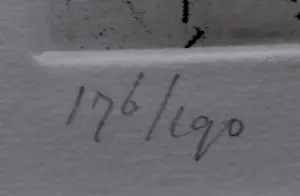 Constant - Ingelijste ets: de feeks (nieuwe lijst!) kopen? Bied vanaf 375!