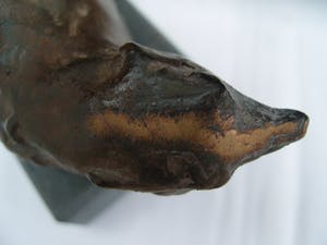 Brons (Onbekend) - Mooi beeldje van een Das kopen? Bied vanaf 145!