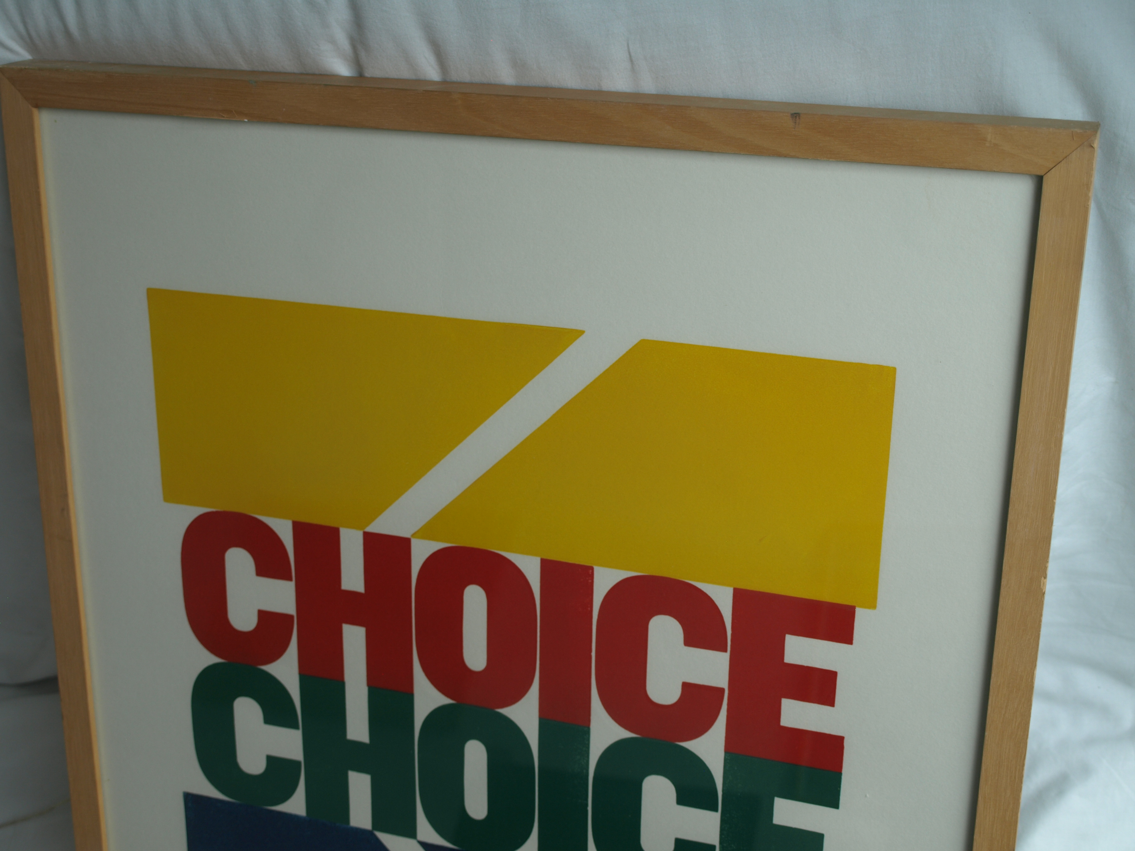 Ewald Spieker - Zeefdruk , Mirror Print “Choice” – gesigneerd & ingelijst - 1980 kopen? Bied vanaf 1!