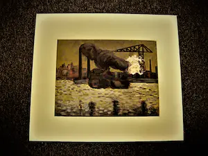 Niet of onleesbaar gesigneerd - Fauvistisch omstreeks 1920 geschilderde Gouache "Haven" gesigneerd kopen? Bied vanaf 1!