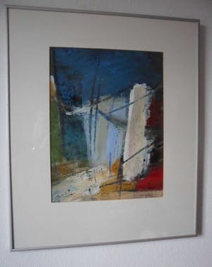 Jan van Hoof - Gemengde techniek, Z.T kopen? Bied vanaf 100!