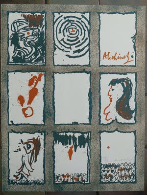 Pierre Alechinsky - handsignierte Lithographie kopen? Bied vanaf 750!