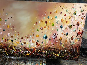 Gena - Colorful Flowers kopen? Bied vanaf 300!