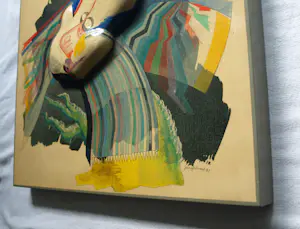 Joop Jongbloed - Gemengde techniek , Bellen blazen – 60 x 60 cm – 1981 kopen? Bied vanaf 150!