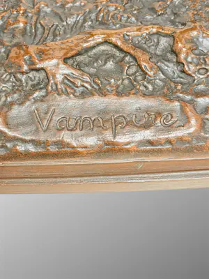 AcheterArthur Waagen - (1833-1898) - Sculpture, Le Chien Vampire - 31 cm - Bronze patiné? Enchérissez de 700!