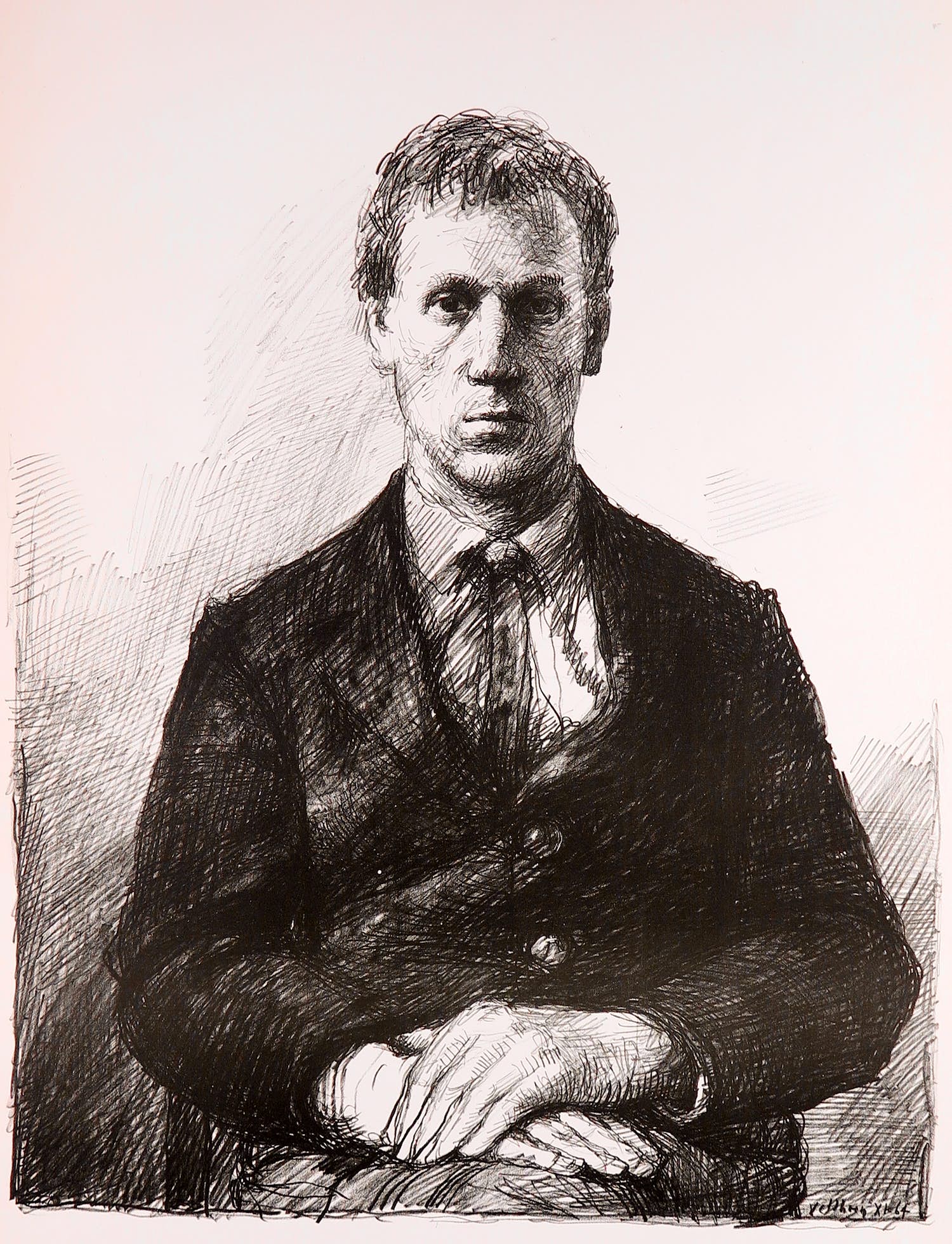 Aat Veldhoen - Rotaprint, Portret van Robert Jasper Grootveld kopen? Bied vanaf 40!