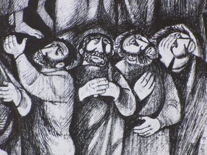 Gerrit de Moree - Hemelvaart - Tekening kopen? Bied vanaf 1!