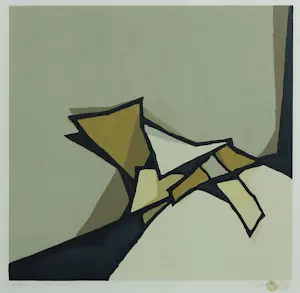 Fon Klement - Boardsnede, Zonder titel - Ingelijst kopen? Bied vanaf 100!