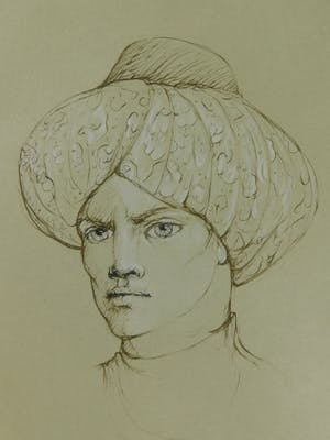 Leonor Fini - Man with turban kopen? Bied vanaf 25!