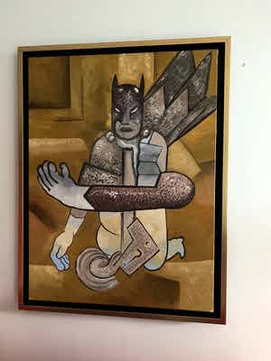 Kamagurka - Superhero verkocht voor € 2000!