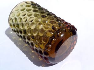 WMF - Zware sommerso noppen vaas,Erich Jachmann. kopen? Bied vanaf 50!