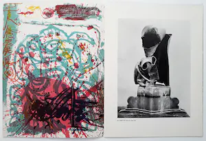 Pierre Alechinsky - Solo de Sculpture et Divertissement, genummerde publicatie met o.a. litho kopen? Bied vanaf 150!