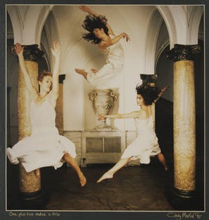 Cindy Marler-Edwards - Foto, One plus two makes a trio - Ingelijst kopen? Bied vanaf 60!