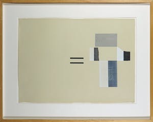 William Childress - Gemengde techniek op papier, Zonder titel - Ingelijst kopen? Bied vanaf 1!