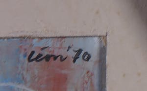 Leon Savelsberg - Gouache op papier, Zonder titel kopen? Bied vanaf 50!