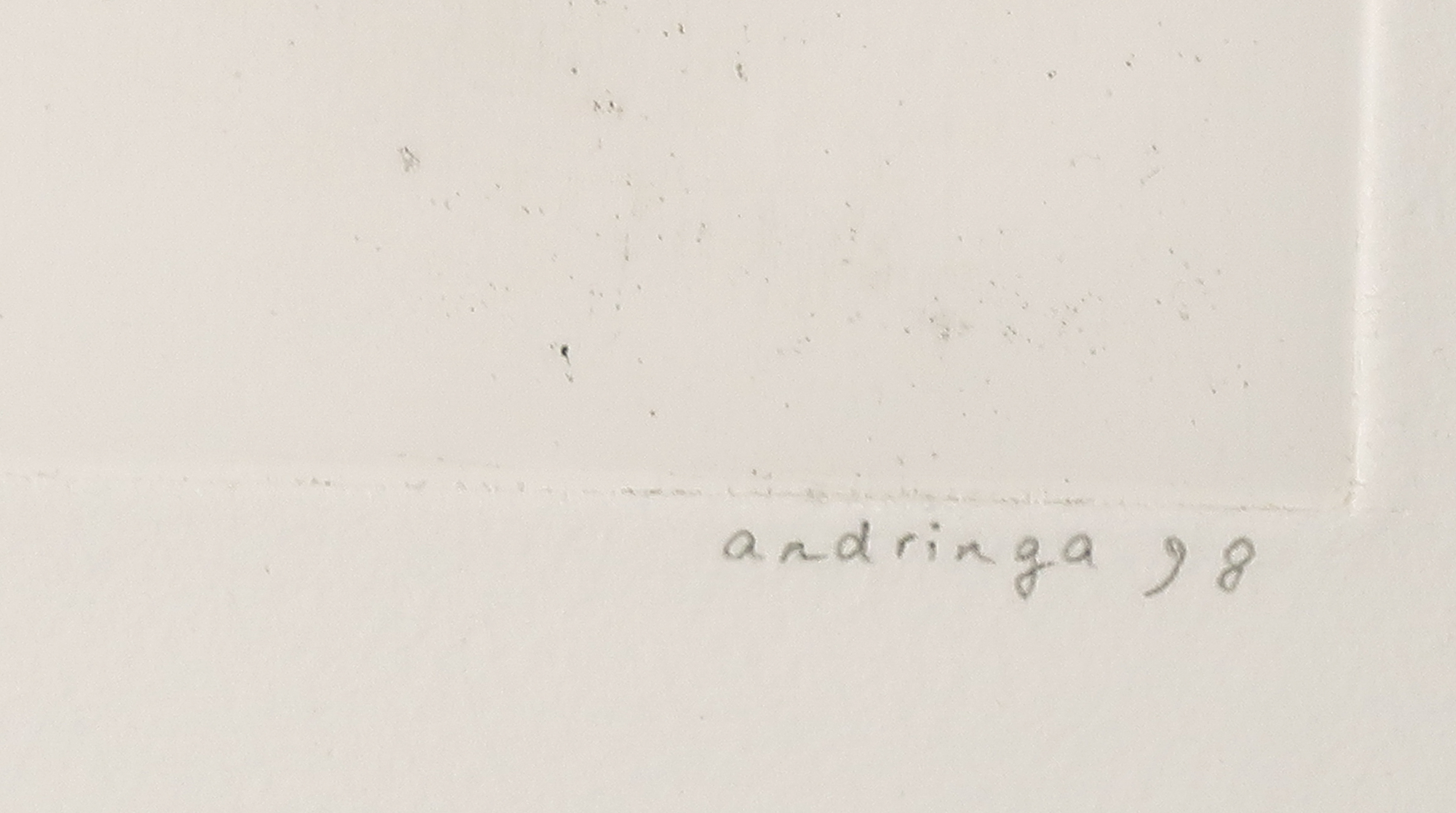 Hans Andringa - Grafiek Nu & Poëzie - Ets en aquarel, Merel + Gedicht van Eva Gerlach kopen? Bied vanaf 40!