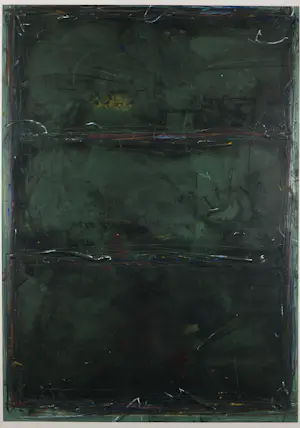 Cole Morgan - Gemengde technieken (grafiek/ olieverf) op papier, Zonder titel - Ingelijst kopen? Bied vanaf 700!