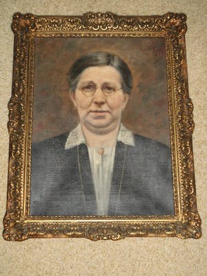 Frans Kops - Olieverfschilderij - 2 Portretten kopen? Bied vanaf 110!