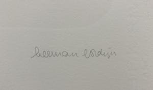 Herman Gordijn - Litho, titel, 'Lida op rolschaatsen' kopen? Bied vanaf 50!