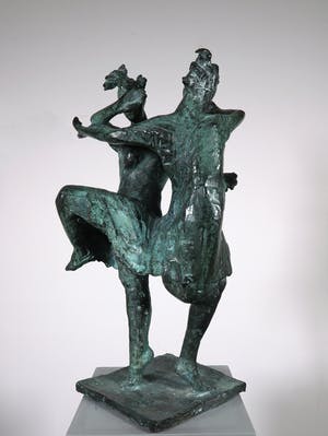 Saskia Pfaeltzer - Brons, Twee danseressen (Groot) kopen? Bied vanaf 1000!