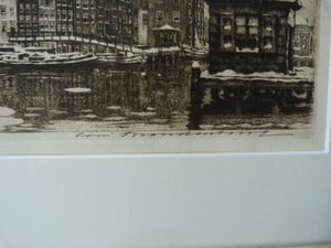 Cornelis Brandenburg - Amsterdam - Damrak - Epreuve kopen? Bied vanaf 95!