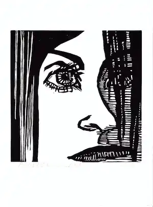 Aimee Crince le Roy - Portret verkauft für € 40!