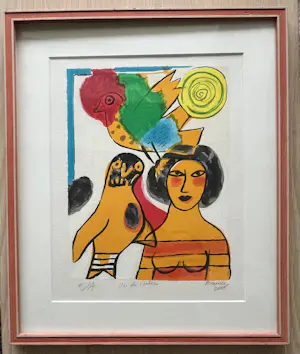 Corneille - Gesigneerde lithografie, een Italiaanse zomer, 2000 kopen? Bied vanaf 350!