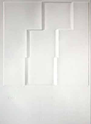 Harry van Kuyk - Reliëfdruk, Mei verkocht voor € 100!