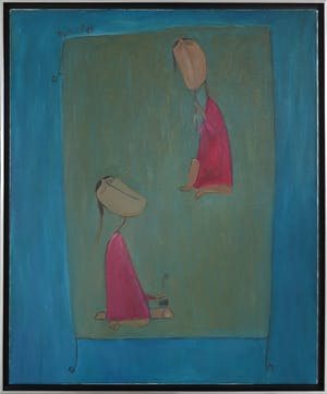 Nguyen Quang Minh - Olieverf op doek, Instants of nights - Ingelijst kopen? Bied vanaf 1!