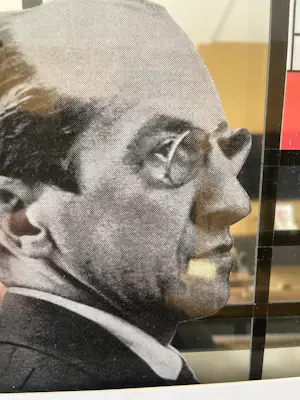 Robert Hallatu - Hommage aan Mondriaan kopen? Bied vanaf 45!