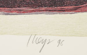 Yvan Theys - Houtsnede, Peinzend kopen? Bied vanaf 50!